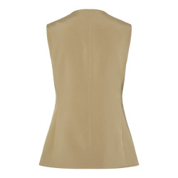 PIECES Tempre Lang Vest - Elmwood