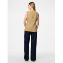 PIECES Tempre Lang Vest - Elmwood
