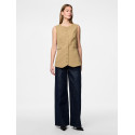 PIECES Tempre Lang Vest - Elmwood