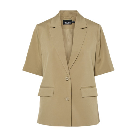 PIECES Tempre S/S Blazer - Elmwood