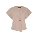 PIECES Fami Top - Silver Mink