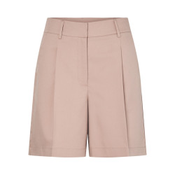 PIECES Fami Bermuda Shorts - Silver Mink