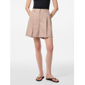 PIECES Fami Bermuda Shorts - Silver Mink
