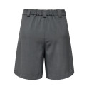 ONLY Svea Mel Bermuda Shorts - Dark Grey Melange