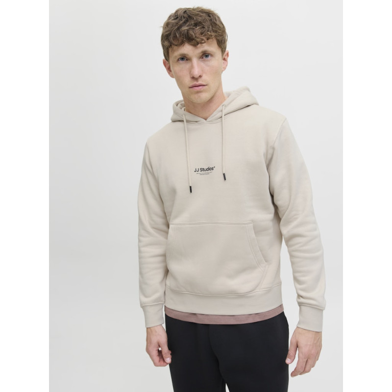 JACK & JONES Soho Hoodie - Moonbeam