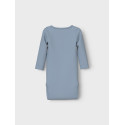 NAME IT BABY Life L/S Bodystocking - Dusty Blue