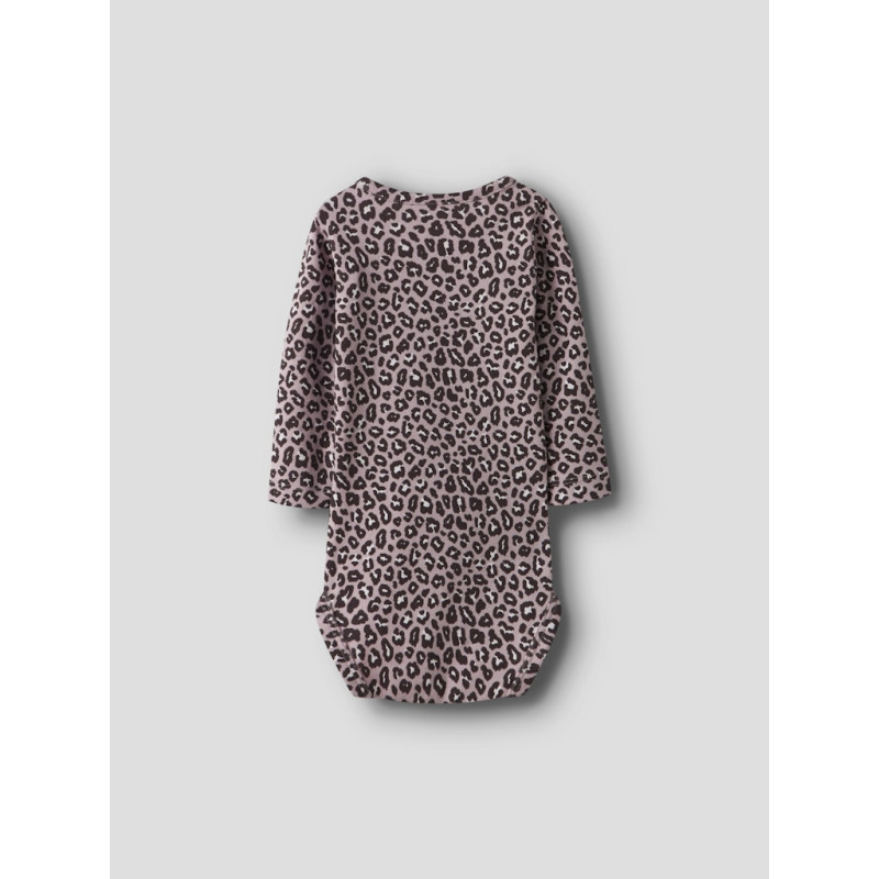 NAME IT BABY Leoana L/S Bodystocking - Burnished Lilac