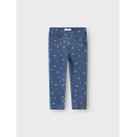 NAME IT MINI Salli Denim Leggings - Medium Blue Denim / Heart