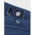 NAME IT MINI Salli Denim Leggings - Medium Blue Denim / Heart