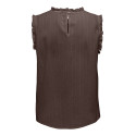 ONLY Kieran S/L Top - Chocolate Martini