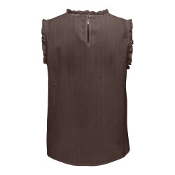 ONLY Kieran S/L Top - Chocolate Martini