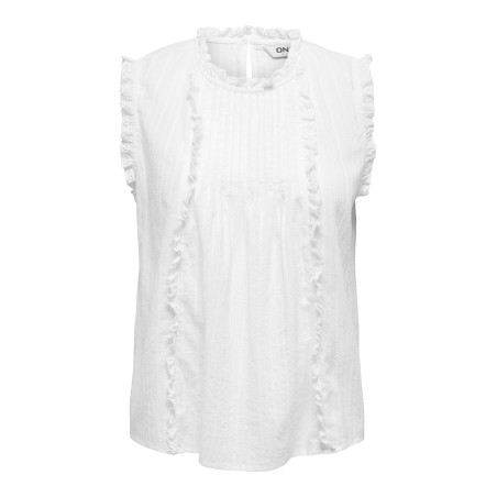 ONLY Kieran S/L Top - Cloud Dancer