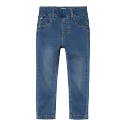 NAME IT MINI Salli Slim Denim Leggings - Medium Blue Denim