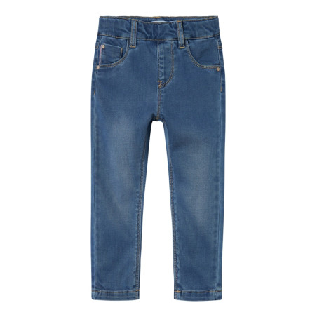 NAME IT MINI Salli Slim Denim Leggings - Medium Blue Denim