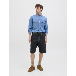 JACK & JONES Ron Denim Shorts - Blue Denim