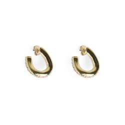 PIECES Jasmin Øreringe - Gold Colour