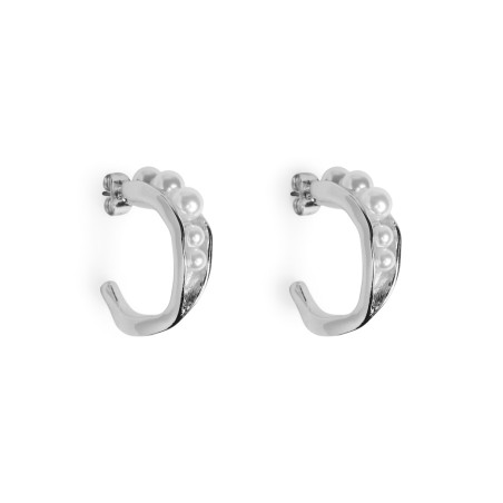 PIECES Jasmin Øreringe - Silver Colour