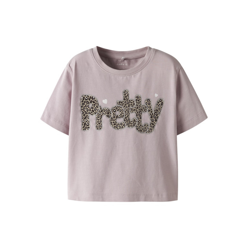 NAME IT MINI Leonja T-shirt - Burnished Lilac