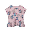 NAME IT MINI Asbina Stitch T-shirt - Cameo Pink