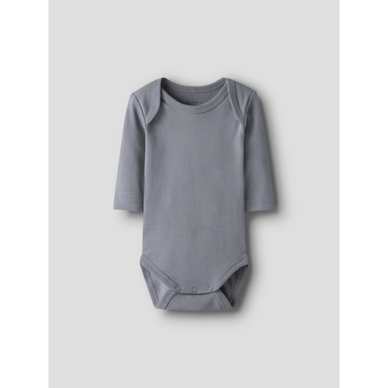 NAME IT BABY Body 3-Pak L/S Airplane Bodystocking - Peyote