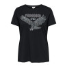 ONLY CARMAKOMA Cruz T-shirt - Sort / Eagle