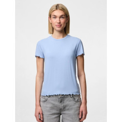 PIECES Nicca T-shirt - Cashmere Blue