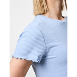 PIECES Nicca T-shirt - Cashmere Blue