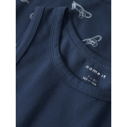 NAME IT KIDS Tank Titan Skater 2-Pak Undertrøjer - Titan