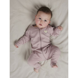 NAME IT BABY Nightsuit FF Heart 2-Pak Natdragt - Summer Sand