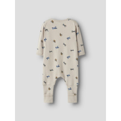 NAME IT BABY Nightsuit FF Airplane 2-Pak Natdragt - Peyote