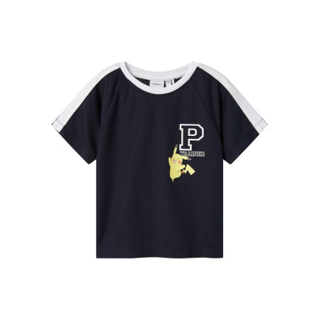 NAME IT MINI Manak Pokemon T-shirt - Navy Blazer
