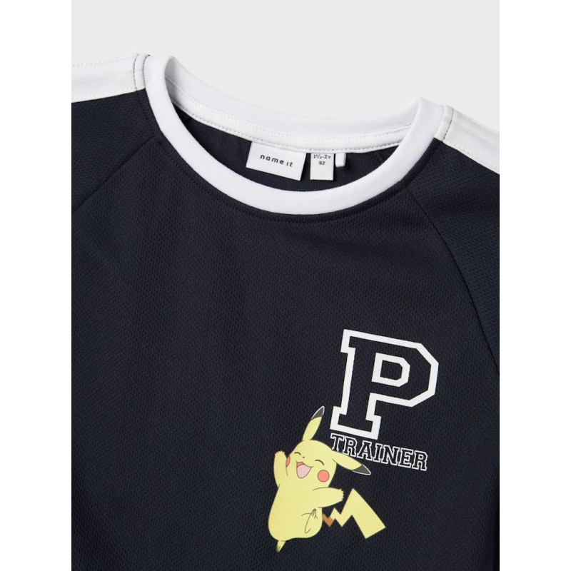 NAME IT MINI Manak Pokemon T-shirt - Navy Blazer