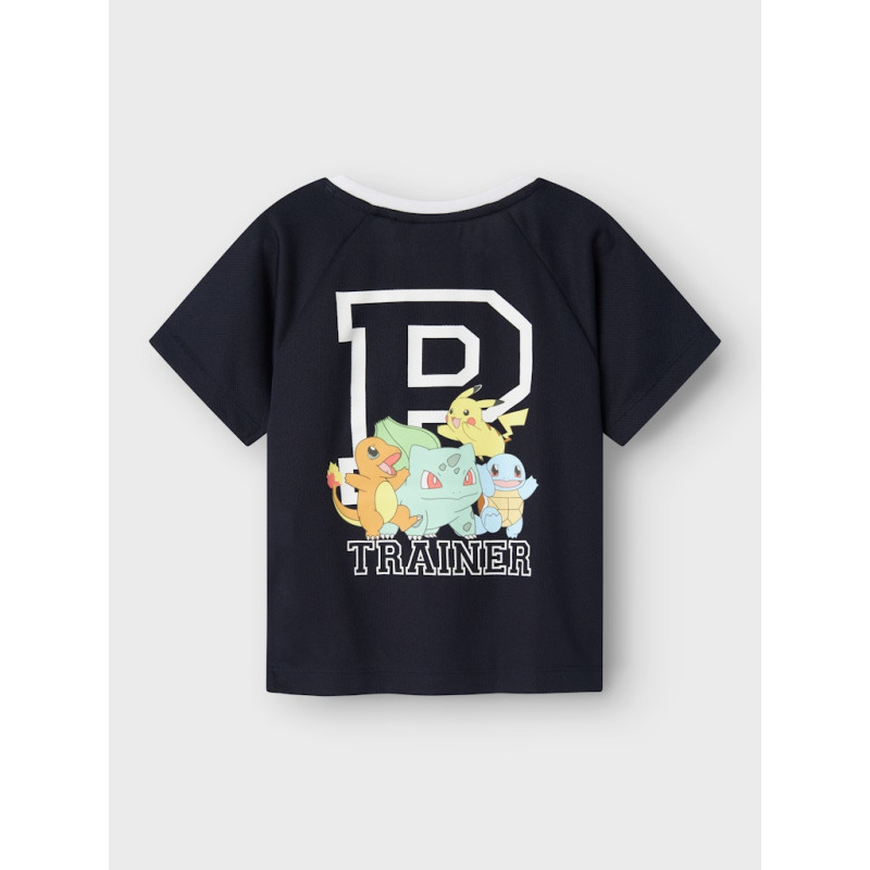 NAME IT MINI Manak Pokemon T-shirt - Navy Blazer
