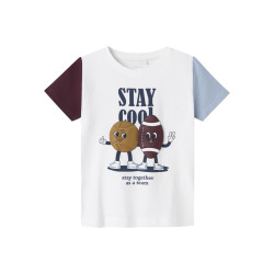 NAME IT MINI Kyler T-shirt - Bright White