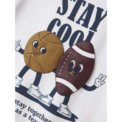 NAME IT MINI Kyler T-shirt - Bright White