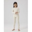 NAME IT KIDS Nightset Flower Natsæt - Turtledove