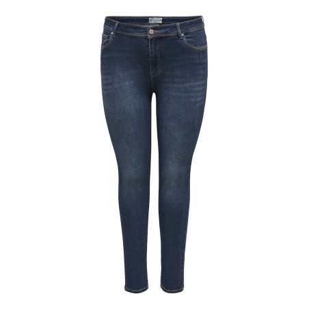 ONLY CARMAKOMA Sally Skinny Jeans BJ581 - Dark Blue Denim