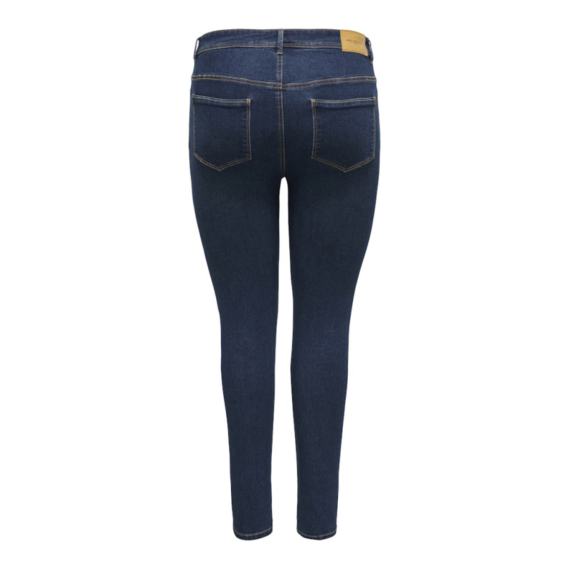 ONLY CARMAKOMA Sally Skinny Jeans BJ581 - Dark Blue Denim