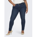 ONLY CARMAKOMA Sally Skinny Jeans BJ581 - Dark Blue Denim