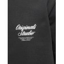 JACK & JONES Norrebro Typo Hoodie - Sort