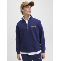 JACK & JONES Norrebro Broderet Sweatshirt - Ocean Cavern