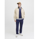 JACK & JONES Norrebro Broderet Sweatshirt - Ocean Cavern