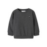 NAME IT MINI Vimo L/S Sweatshirt - Dark Grey Melange