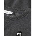 NAME IT MINI Vimo L/S Sweatshirt - Dark Grey Melange