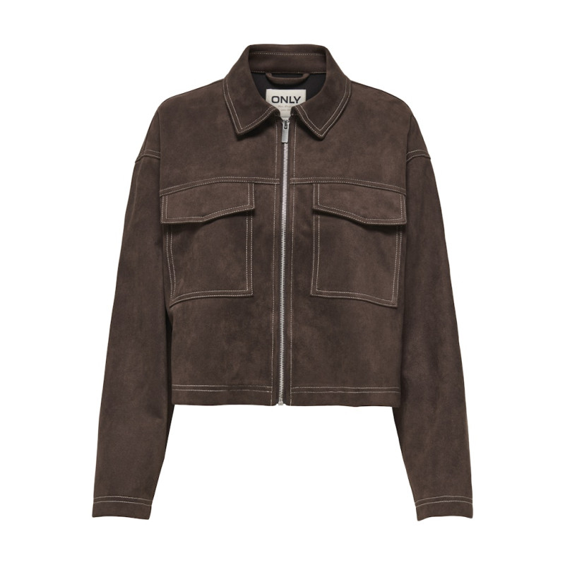 ONLY Stina Jakke - Seal Brown