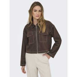 ONLY Stina Jakke - Seal Brown
