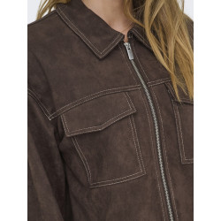 ONLY Stina Jakke - Seal Brown