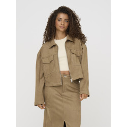 ONLY Stina Jakke - Cocoa Créme