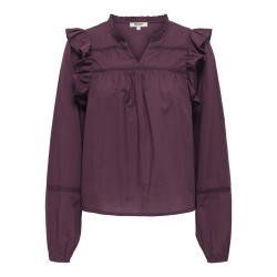 ONLY Edda L/S Bluse - Winetasting