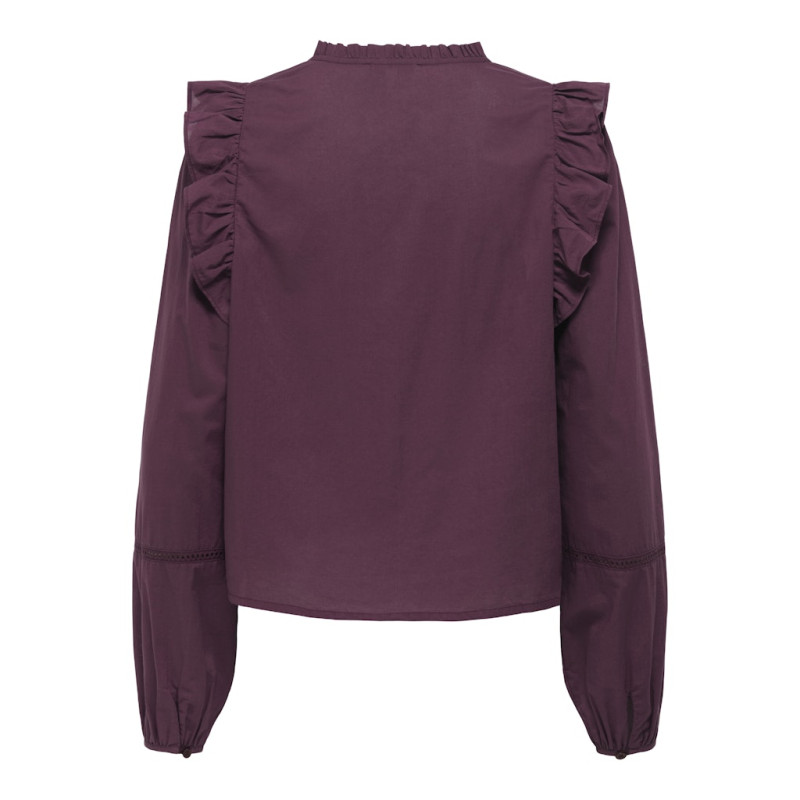 ONLY Edda L/S Bluse - Winetasting